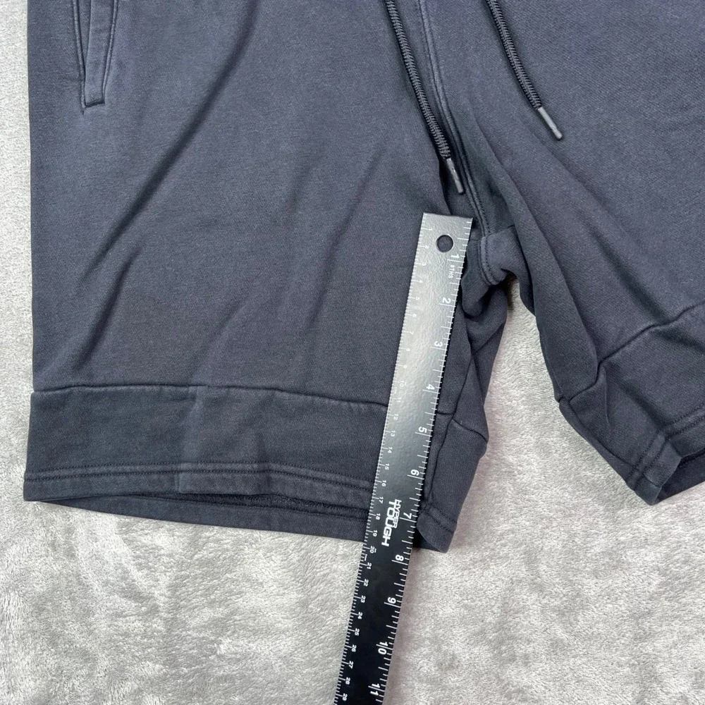 Jordan Jumpman Fleece Shorts Mens Small Black Solid Logo Drawstring Pockets 7